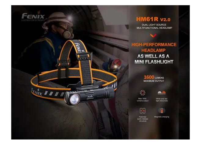 Мультиліхтар Fenix HM61R V2.0 Фото 3